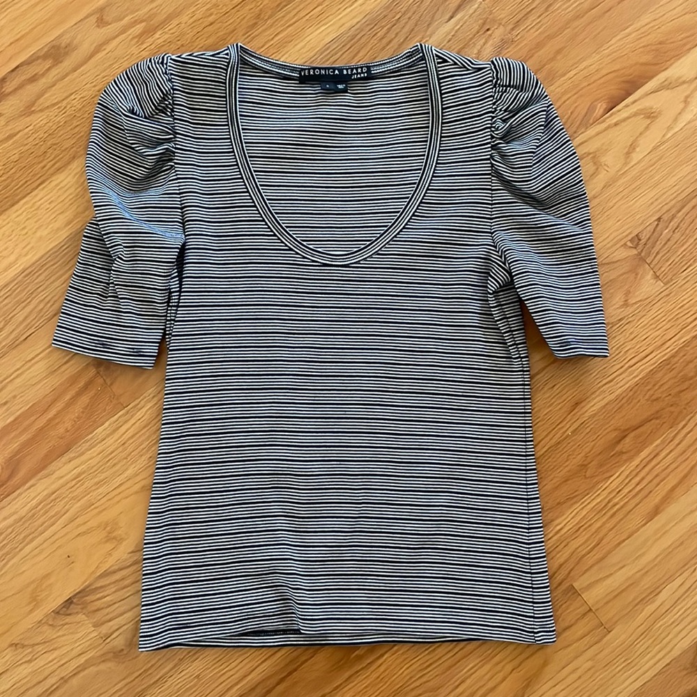Veronica Beard jeans top. Size small